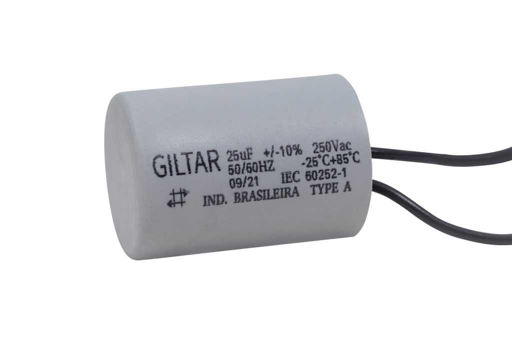 Imagem detalhada dos Capacitores Giltar 250V